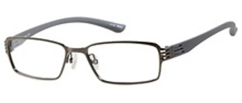 NWOT MAGIC CLIP M 422 Eyeglasses Matte Satin Gun 54-17-145